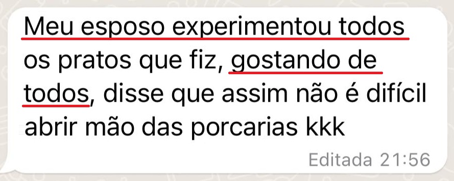 Depoimento de aluna 3