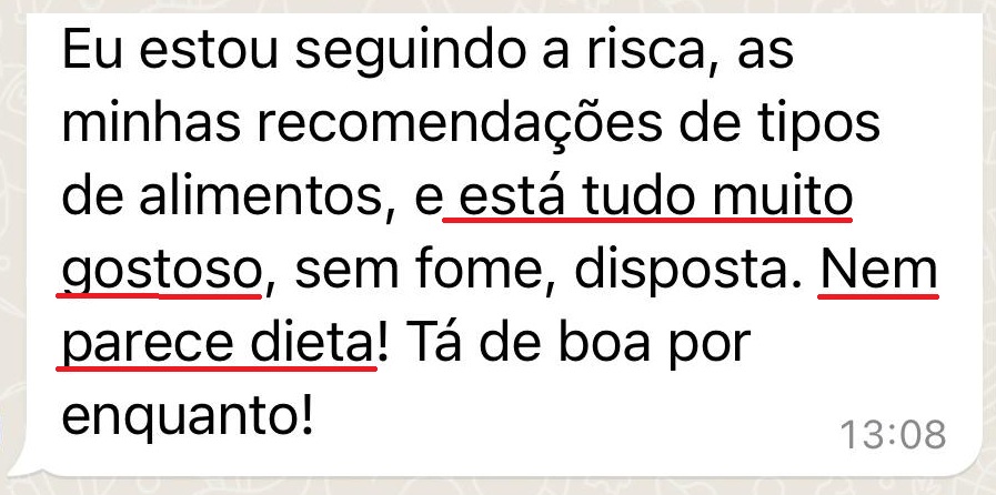 Depoimento de aluna 2